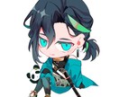 男性SDキャラ早め納品で描きます オリキャラのグッズ、一枚絵が欲しい方 イメージ4