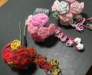セレモニーの為の和洋アクセサリー作ります お好みのサイズとカラーデザインをリクエストしてください イメージ5