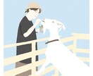 あなたの写真をイラストにします やさしい色合いで写真をイラストに落とし込みます！ イメージ3