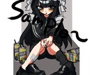 色んなメイドさんを描きます イラスト作成、snsアイコンなどのイラストを作成します！ イメージ3