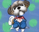 大切な家族のイラストを制作します デフォルメされたペットちゃんの可愛いイラストいかがですか？ イメージ7