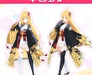 キャラクターデザインします Vtuber用・個人利用・資料用・3D用・TRPG等 イメージ5