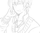 アニメ風のイラスト線画まで描きます 塗り絵や色塗りの練習に！うちの子を描いてもらいたい方に！ イメージ3