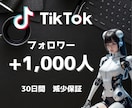 TikTokフォロワー1000人増やします 50万人・安心の30日保障・URL貼付＆Liveが即可能に イメージ8