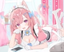 かわいい女の子のイラストを描きます オリジナル、二次創作OK/サムネイルやグッズイラストなど イメージ1