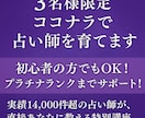 ココナラで活躍できる占い師を育てますます 実績ある鑑定士が導きます。楽しい副業ライフを始めましょう。 イメージ1