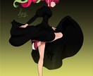 オシャレ、アンニュイなイラスト作成します カートゥーン+オシャレイラスト作成(´_ゝ｀) イメージ10