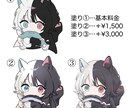 デフォルメイラスト制作いたします グッズやアイコンに！まずは気軽にご相談ください イメージ2