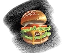 美味しい食べ物イラスト描きます リアルでおいしそうな鮮やかなイラスト イメージ4