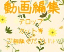 あなたの動画編集します フルテロップ、カットやらせていただきます！ イメージ1