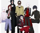 TRPGやIRIAMに使える立ち絵描きます あなただけのオリジナルの立ち絵を イメージ3