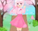 可愛い男女のイラストを描きます 4〜5頭身の男女の全身絵を中心に描きます。バストアップも可 イメージ1