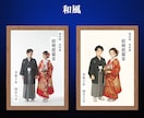 結婚式・記念日の特別なウェルカムボード作成します 選べるテンプレ16種＆写真からジブリ風イラスト化もOK！ イメージ10
