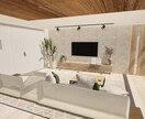 さくらこ様専用　内観パース作成します イメージを形にして理想を叶える住宅内観パース イメージ2