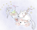 あなたの好きな動物のイラストを描き方ます 好きなものを集めて世界で一つのポートレートイラスト イメージ9