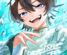 厚塗りで重厚感のある1枚絵描きます 見応えたっぷり！キャラクターの魅力を最大限に引き出します！ イメージ6