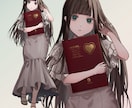 配信、TRPG、ゲーム用に！立ち絵制作いたします イメージに寄り添い、大切に描きます イメージ3