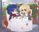 かわいいちびキャラを制作いたします どんなキャラクターもゆるふわちびキャラに。任せてください！ イメージ1