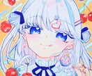 商用利用可！色鉛筆で可愛いアイコン描きます 土日メイン稼働｜色鉛筆のグラデーションが映える可愛いイラスト イメージ2