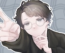 バストアップのアイコンを描きます 低価格、早めの納品、暗めの雰囲気のイラストが得意です。 イメージ3