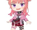 ポップで可愛いSDキャラ描きます 2キャラ(ツーショット)まで追加料金無しです！ イメージ6