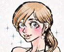 オシャレ系な女の子のイラスト・一コマ漫画描きます 女性をターゲットとした広告にオススメです！ イメージ5