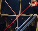 舞台・コスプレ・撮影用のオリジナル武器を制作します 作品やキャラクターの世界観に合わせた、存在感のある仕上がり イメージ3
