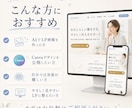 AI・CanvaのLP実装します 画像デザインを公開できるLPへ イメージ3