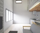 現役一級建築士が住宅等のイメージパースを作成します パースによる、悔いのない家づくりのお手伝いをいたします！ イメージ2