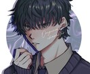 SNS用アイコンをお描きします かっこかわいい男の子＆女の子のイラストお描きします イメージ2