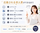 どの媒体でもOK◆応募が来ない求人を改善します 採用ターゲット・媒体に合わせて応募される求人票を設計します イメージ2