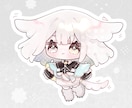 極限の可愛さ！ぷちもちミニミニキャラ制作します グッズにもオススメ！食べちゃいたいくらい可愛いがテーマ イメージ6