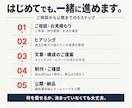 欲しいを引き出すホームページを制作します 文章も構成もお任せ！選ばれる理由が伝わるサイトへ イメージ3