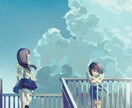 キラキラした透明感のあるイラストをお描きします アイコン・ヘッダー・サムネイルなど幅広く対応します イメージ5