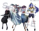 TRPG立ち絵を制作致します 少年少女、成人男女等、様々なキャラクターをお描きします。 イメージ6