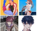 高クオリティイラスト、アイコン作成します 低コスト、高クオリティでお届け！人物にはかなり自信アリ！ イメージ1
