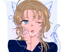 SNS用アイコン作成いたします 希望に寄り添い全力で行います、可愛い女の子ならお任せ下さい！ イメージ1