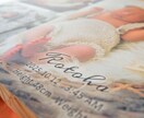 ニューボーンフォト◎フォトパネルスタンド作成します 大切な写真をパネルにして飾りませんか◎命名書　出産記念 イメージ4