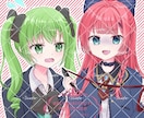 アイコンイラスト描きます アニメ・可愛い・萌え系・美少女イラストが得意です♪ イメージ2