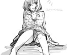 アイコン用イラスト販売ですます 手書き調のラフっぽいおしゃな感じです イメージ3