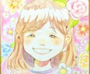 ほっこり暖かい色合いの似顔絵を描きます 色鉛筆でほっこり似顔絵を描きます♪ イメージ3
