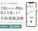 来店型店舗の予約導線を診断し改善案を出します 予約までの離脱ポイントと改善順を整理します イメージ1