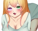 あなたの理想を可愛くイラストにします かわいい女の子・VTuber・オリキャラなど幅広く対応します イメージ1