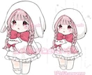 一緒に考えて理想の絵に！可愛いSDイラスト描きます 可愛いちびキャラ、細かいヒアリングで極力理想に近づけます！ イメージ8