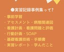 看護実習記録集★アセスメントのテンプレ教えます 超絶安心！看護実習【まるごと】パック★実習記録事例、報告、等 イメージ5