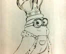 手描きアイコン、描きます 手描きアイコンが欲しい方、可愛いイラスト欲しい方 イメージ1