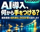 御社のAI導入優先順位と90日計画を設計します 社内SE20年の視点で、何を・どの順番でAI化するかを可視化 イメージ1