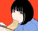 おしゃれな線画の似顔絵イラスト書きます SNSアイコン、ウェルカムボード、オリジナルグッズなど イメージ8