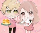 お好きな可愛いミニキャラを描きます あなた専用の似顔絵アイコン描きます。 イメージ1