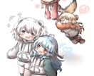 SDキャラぬいぐるみのようなイラスト描きます SNSやブログ、YouTube等にご使用いただけます！ イメージ5